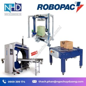 máy cấp thùng tự động robopac INDEX Inox – Khung inox 304, chống ăn mòn, phù hợp thực phẩm & dược phẩm