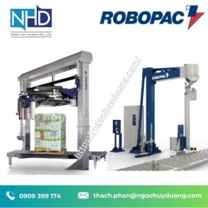 Robot quấn màng pallet tự động ROBOPAC ROBOT S7