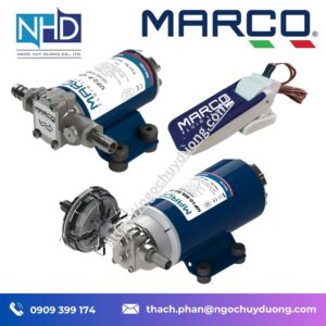 Bơm điện inox tự mồi MARCO UP10-MS:XC 12V – Bơm inox tự mồi, bánh răng PEEK, hiệu suất 18 lít:phút, thiết kế nhỏ gọn