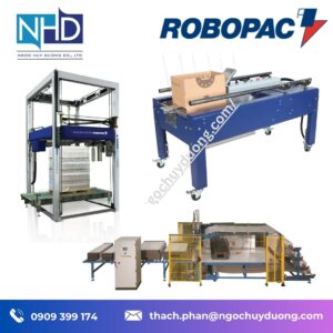 Ngọc Huy Dương – đơn vị phân phối chính hãng máy quấn màng co Ý Robopac tại Việt Nam, giá tốt, hàng sẵn, giao nhanh toàn quốc