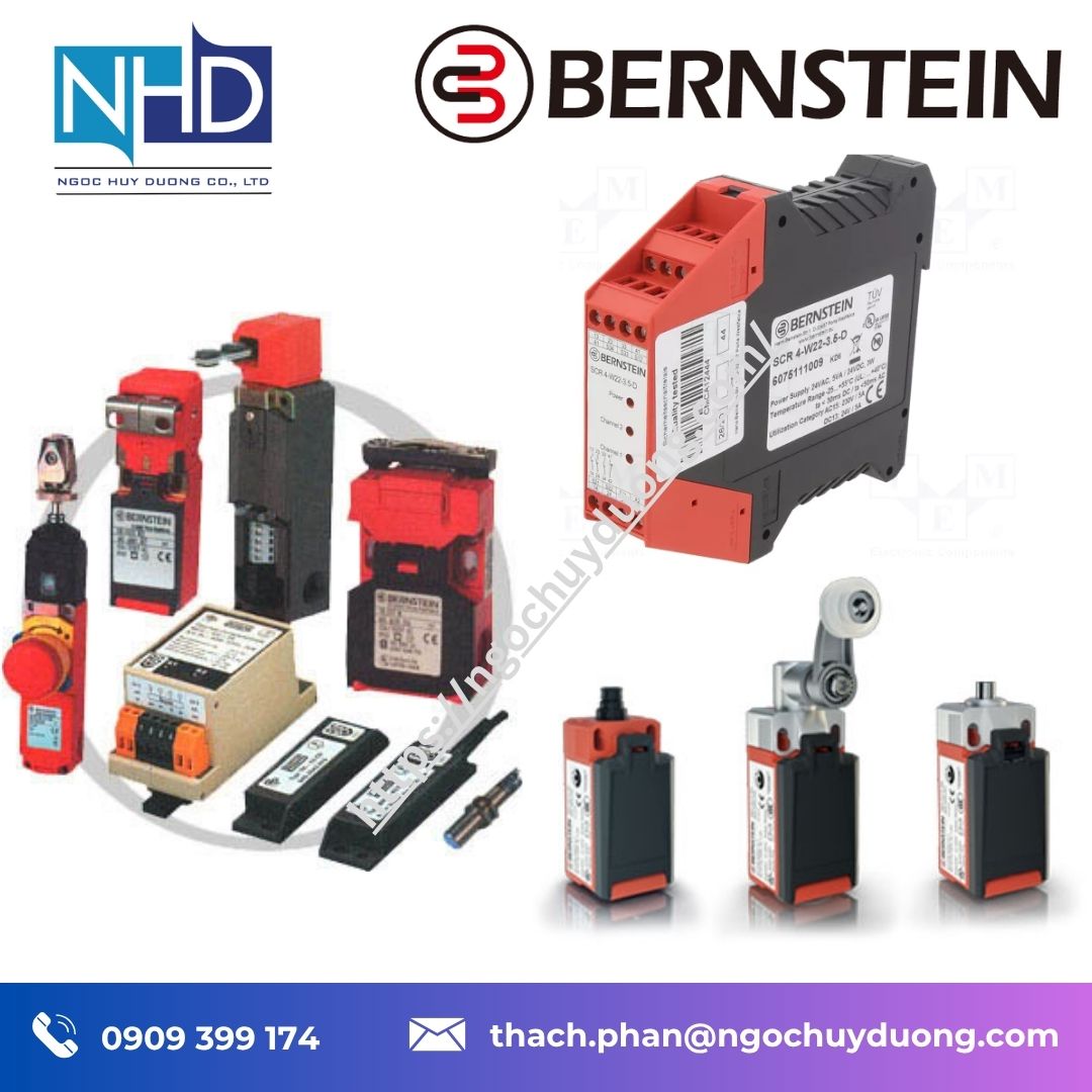 Phân phối rơ le an toàn Bernstein SCR4 Việt Nam