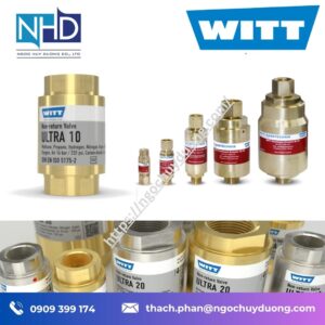 Van một chiều WITT ULTRA 10-SS Inox AISI 316