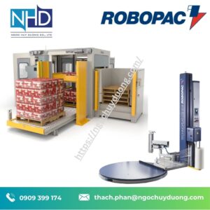 Máy quấn màng co pallet Robopac 1500 kg