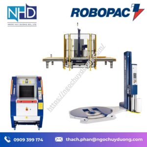 máy quấn màng co pallet Italy Rotoplat Inox TP3 – Khung Inox chống ăn mòn, phù hợp thực phẩm và môi trường ẩm