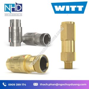 van an toàn công nghiệp Đức WITT ULTRAVENT 15 Filtered – Có bộ lọc 100 µm đầu vào, thân đồng hoặc inox