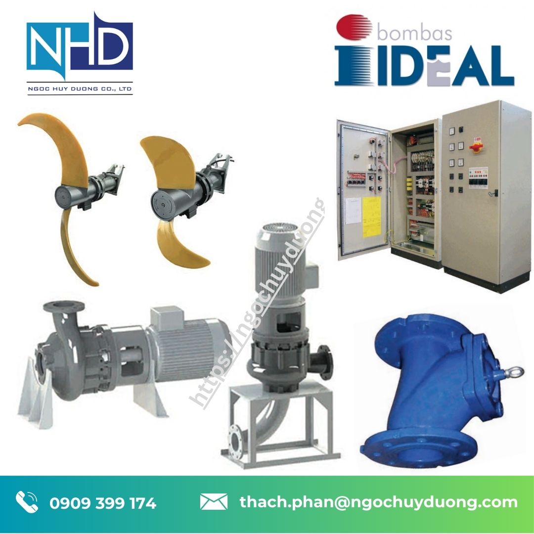 Bơm nước thải buồng khô Bombas Ideal ARSA