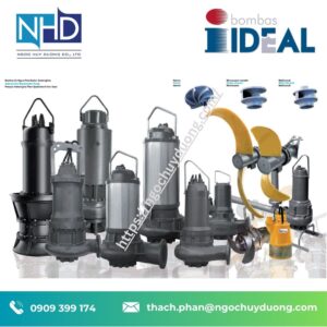 Máy khuấy chìm Bombas Ideal Turbo Vortex giá tốt