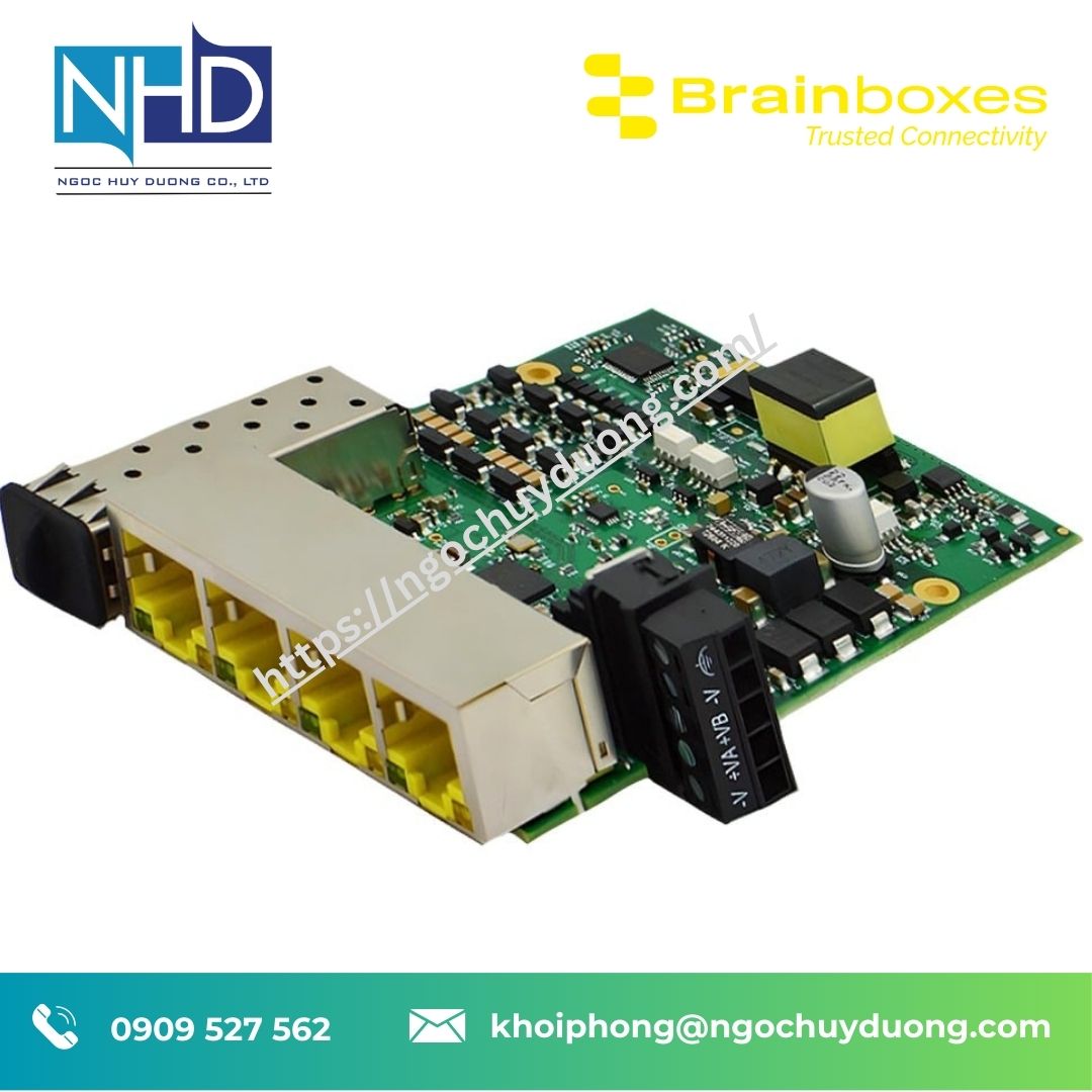 Bộ chuyển mạch Ethernet Gigabit SW-195 Brainboxes