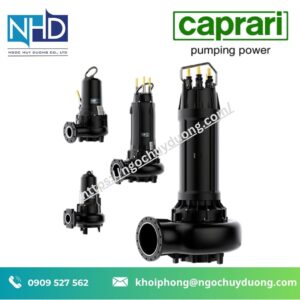 Bơm chìm nước thải K+ ENERGY DN40–DN500 Caprari