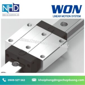 Ray dẫn hướng tuyến tính dạng con lăn – Dòng R