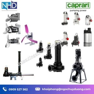 Bơm chìm nước thải K+ ENERGY DN40–DN500 Caprari