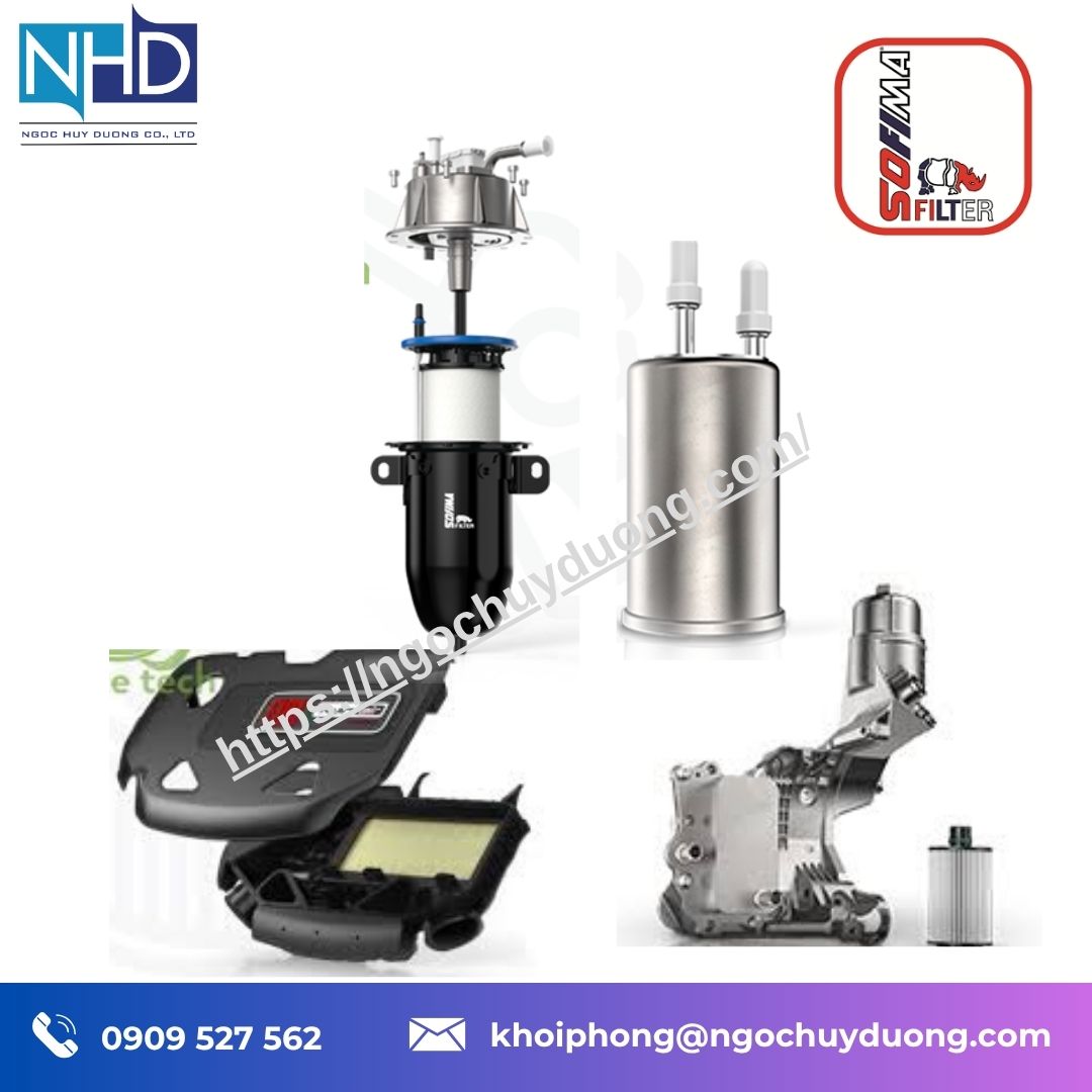 Máy lọc dầu tiên tiến Sofima