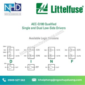 Bộ điều khiển cổng MOSFET - IX4340NE Littelfuse
