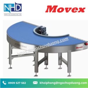 Băng tải cong Zero Contact™ Movexii