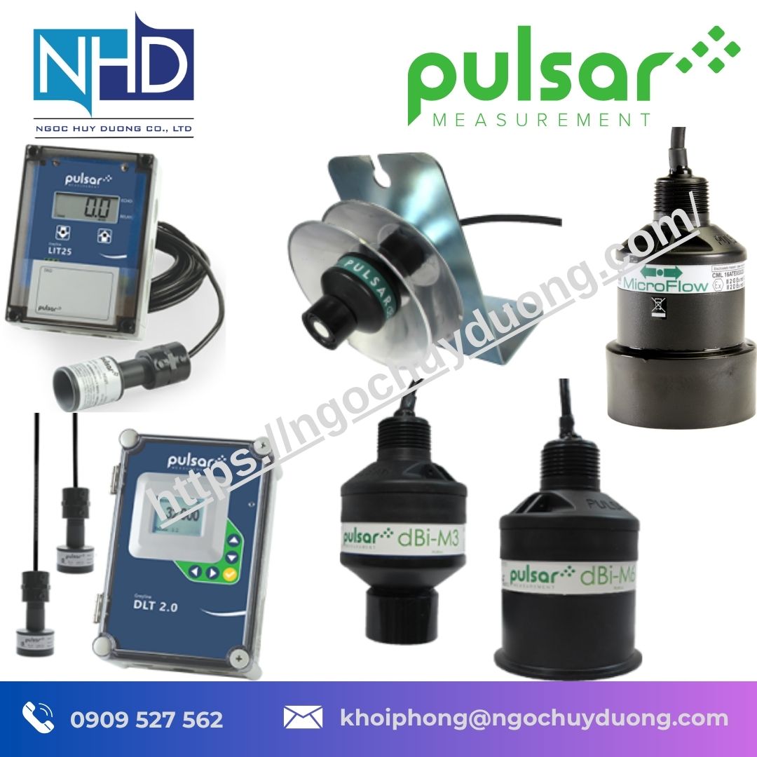 Cảm Biến Đo Mức Siêu Âm Pulsar dBi HART
