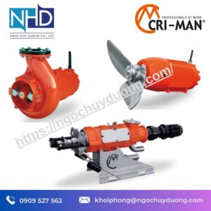 Máy Khuấy Chìm Ngang CRI-MAN TBM Series
