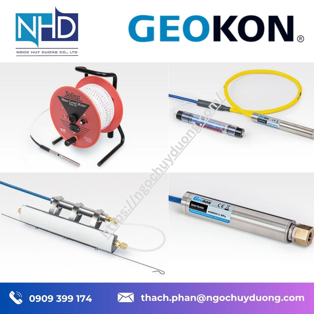 10 Ngọc Huy Dương là đơn vị phân phối chính hãng GEOKON Việt Nam