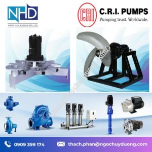 14 Máy Khuấy Chìm C.R.I Pump TP-RP150-H4 sẵn kho