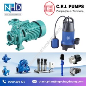 14 tư vấn lựa chọn Bơm nước thải C.R.I Pump MS & MP Series