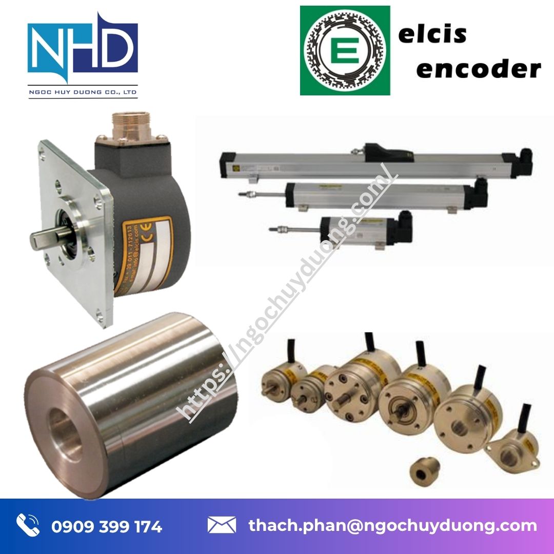 8 Encoder tuyệt đối đa vòng ELCIS Model 9115S gia tot
