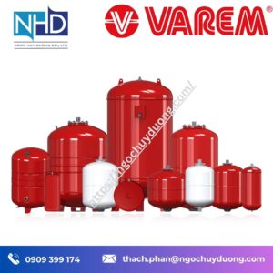 Bình tích áp Varem 100 lít được phân phối chính hãng bởi Công ty TNHH Ngọc Huy Dương