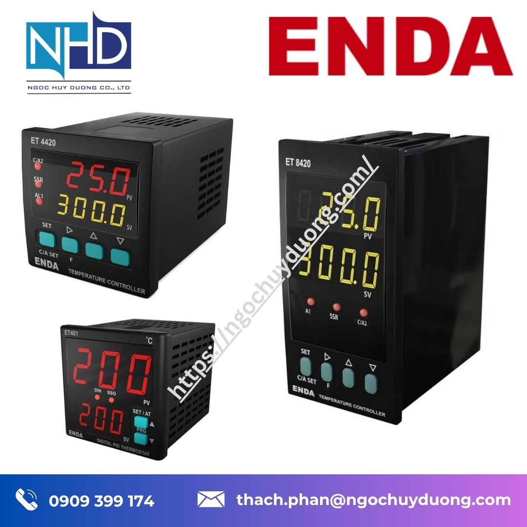 Bộ điều khiển nhiệt độ Enda EDP4411, EDP4412, EDP4420 giá kho hàng sẵn