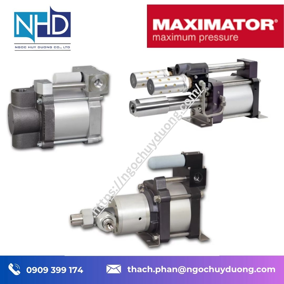 Đại lý giá tốt Bơm Maximator GX Series – Áp suất siêu cao 7.000 bar