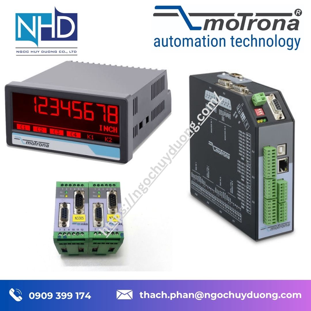 Ngọc Huy Dương – đơn vị cung cấp bộ điều khiển chuyển động Motrona