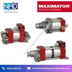 Đại lý giá tốt Bơm thủy lực khí nén Maximator M-2 Series Đại lý