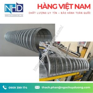 Ứng dụng lưới lọc dây nêm