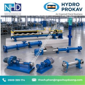 1 Hydro Prokav Pumps – Bơm Trục Vít Lệch Tâm Chính Hãng
