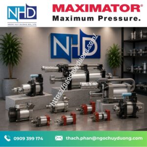 12 Cách chọn bơm cao áp Maximator theo áp suất