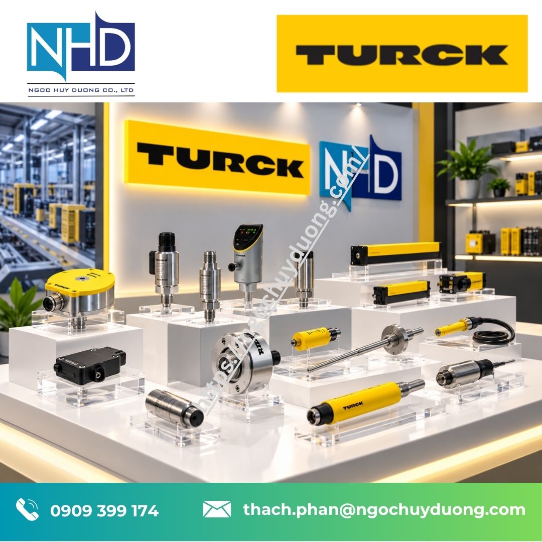 13 Thiết bị TURCK chính hãng tại Việt Nam