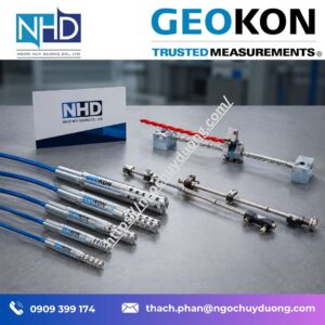6 GEOKON chính hãng, giá cạnh tranh, hàng sẵn kho, báo giá nhanh