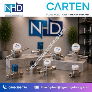 6 Ngọc Huy Dương cung cấp và tư vấn van CARTEN Controls tại Việt Nam