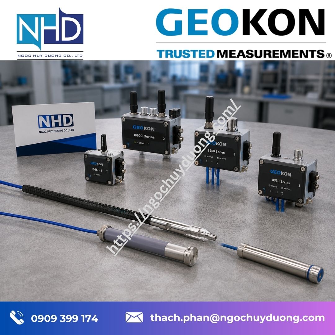 7 GEOKON 4500S-1MPA Cảm biến áp suất rung dây