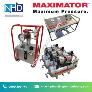 9 Bơm Maximator cho thử áp và kiểm tra áp suất cao