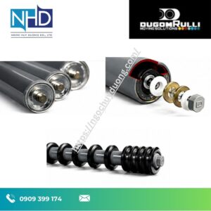 Con lăn băng tải DUGOM RULLI Series 309 312 tải nặng