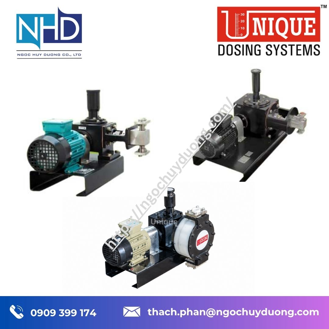 Đại lý giá tốt Bơm định lượng Unique Dosing – Báo giá nhanh