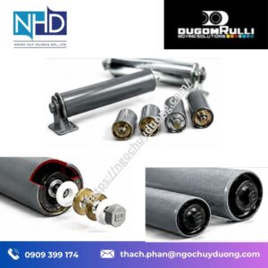 Đại lý giá tốt Con lăn băng tải DUGOM RULLI Series 309 312 tải nặng