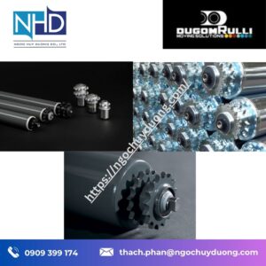 Đại lý giá tốt Con lăn ma sát và con lăn chạy vượt tốc DUGOM RULLI – Truyền động bằng xích