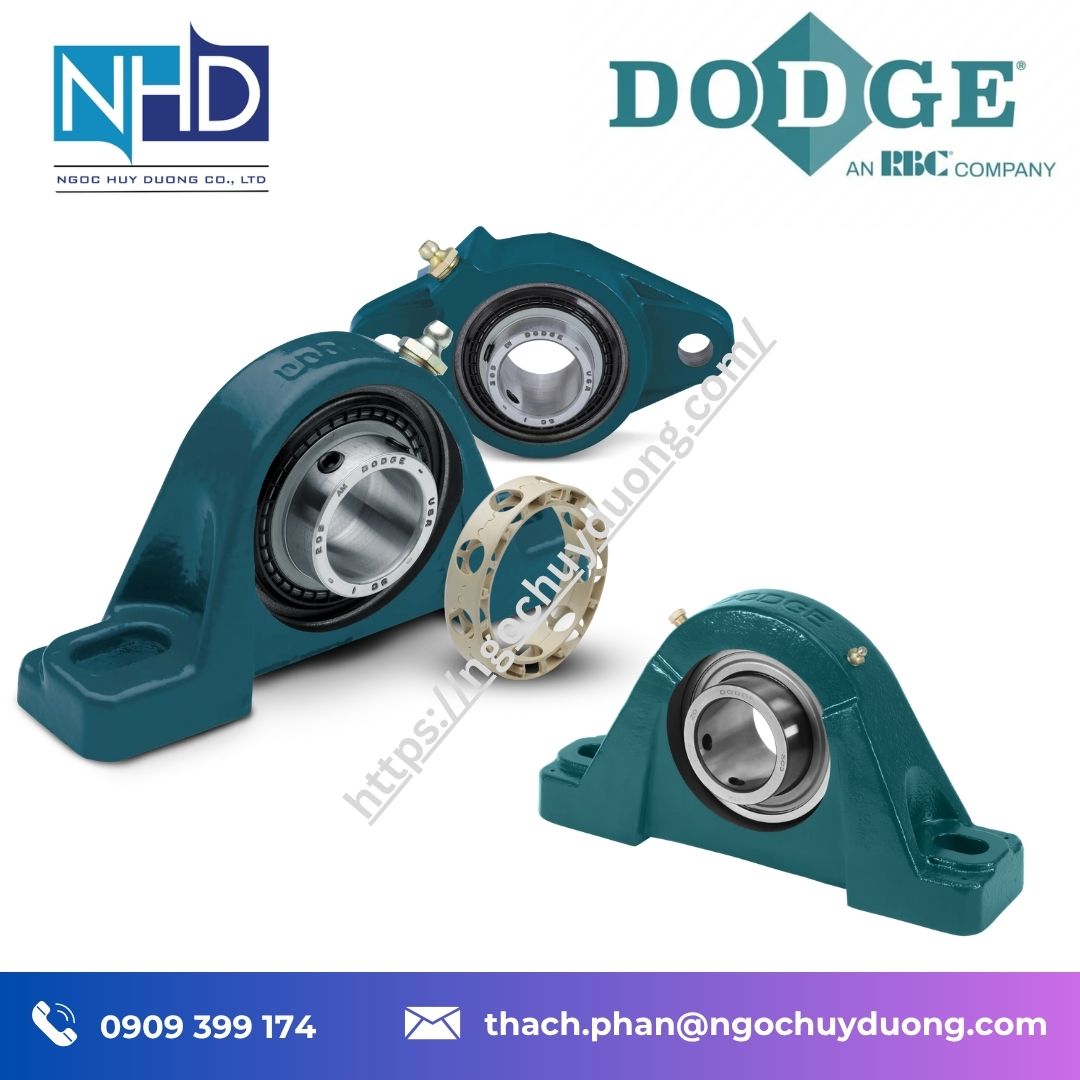 Đại lý giá tốt Vòng bi gối đỡ Dodge cố định trục chắc chắn - Chính hãng