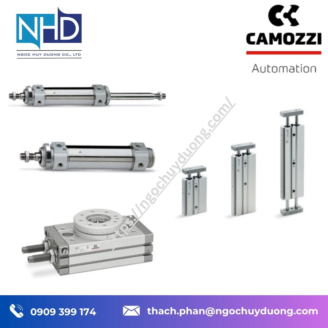 Đại lý giá tốt Xi lanh khí nén Camozzi chính hãng giá tốt