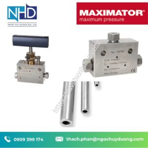 Đầu nối, ống dẫn và van áp suất siêu cao Maximator Chính hãng COCQ đầy đủ