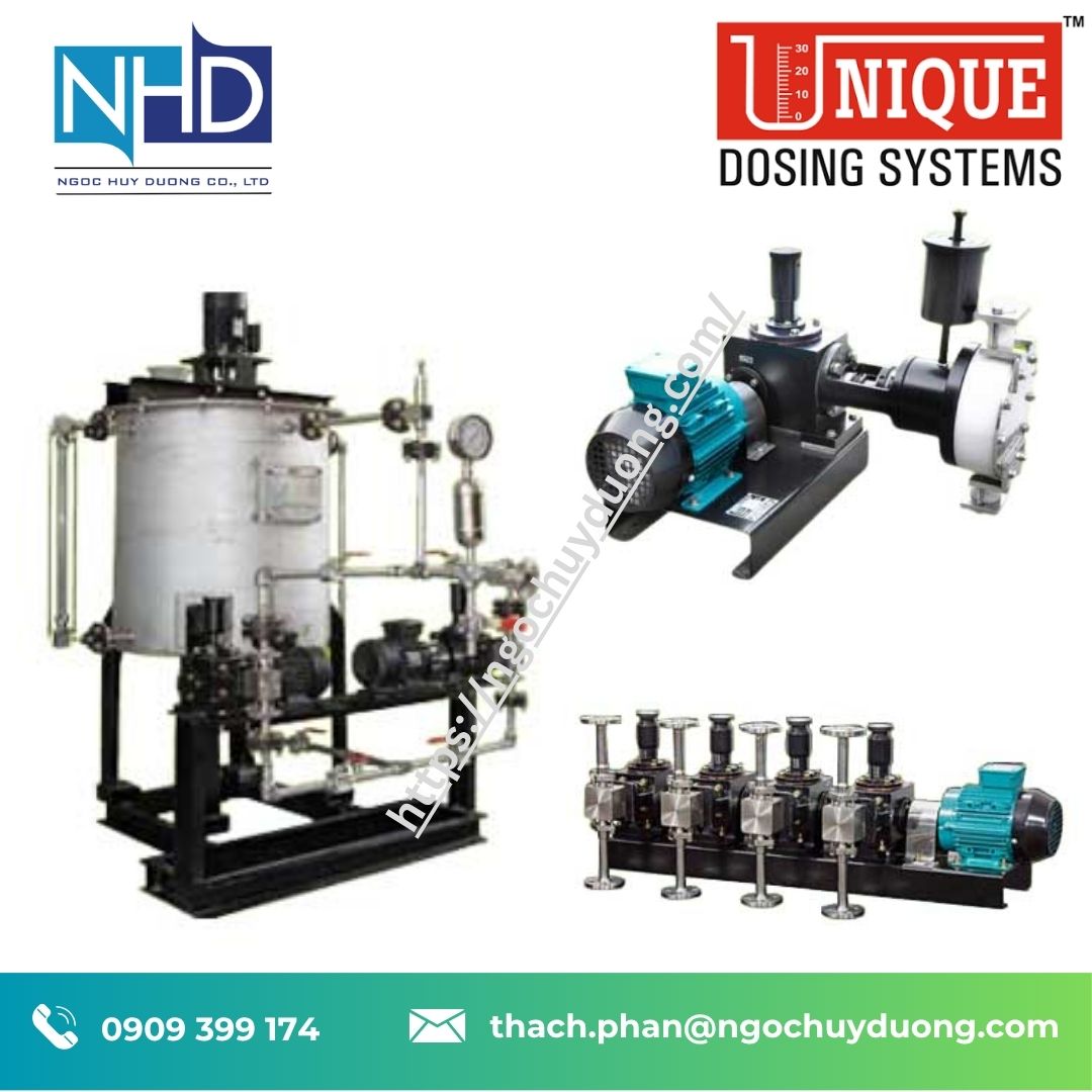 Hệ thống châm hóa chất Unique Dosing – Chính hãng Việt Nam