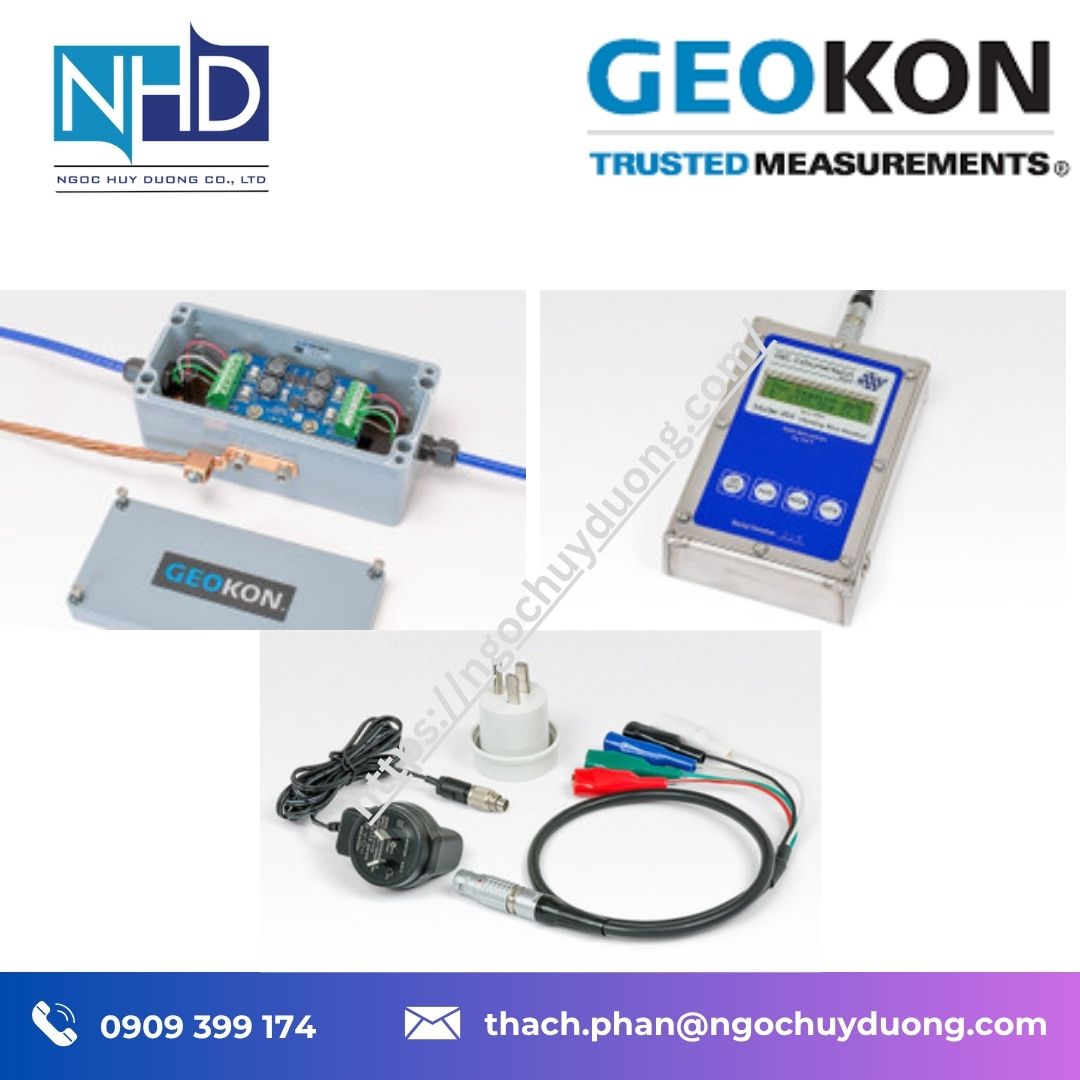 Tổng kho hàng sẵn Bộ đọc dây rung GEOKON Model 404 – Chính hãng