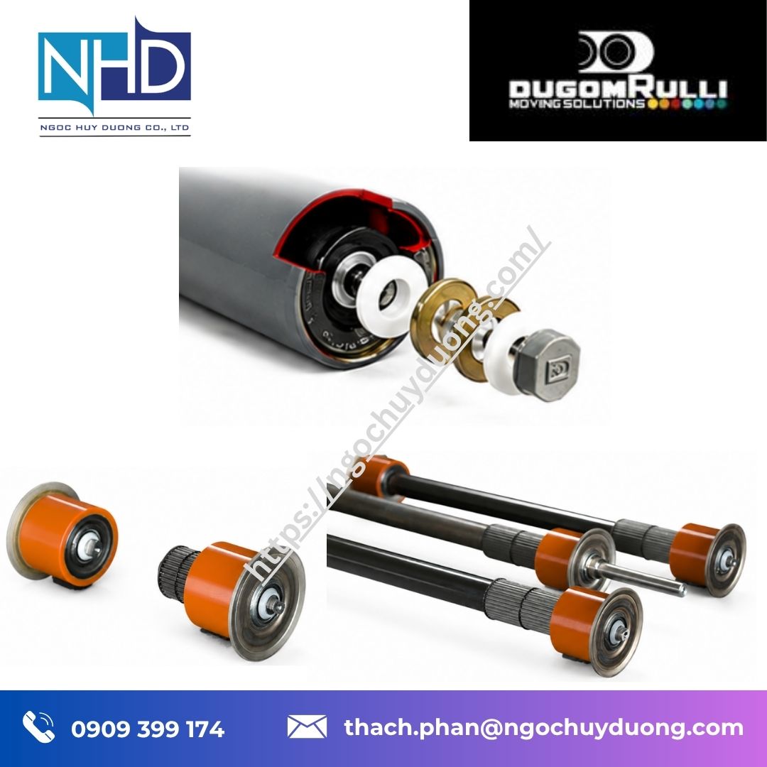 Tổng kho hàng sẵn Con lăn DUGOM RULLI Automotive – Hỗ trợ kỹ thuật chuyên sâu