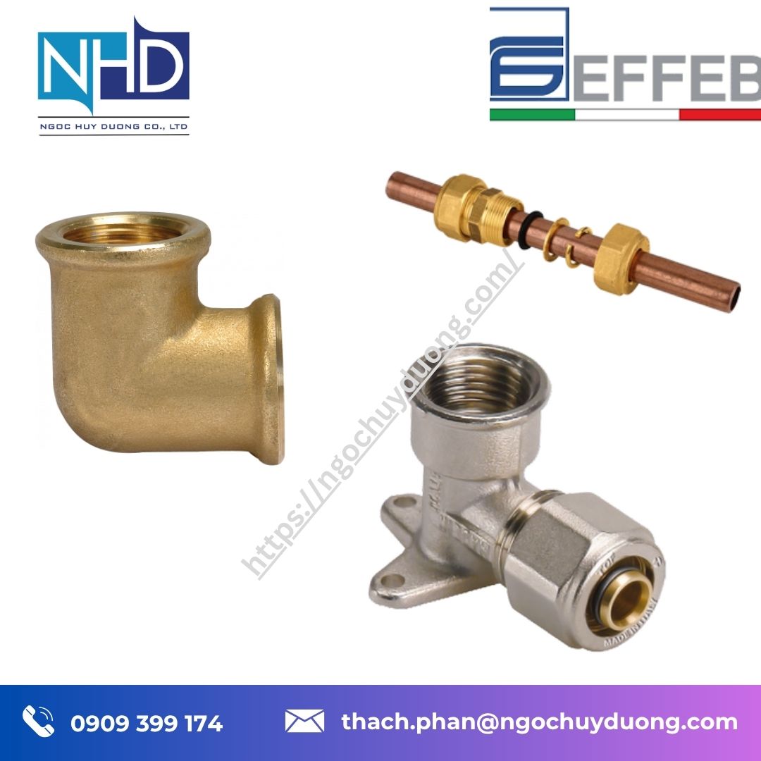 Tổng kho hàng sẵn Phụ kiện nối ống EFFEBI PN16 hàng sẵn
