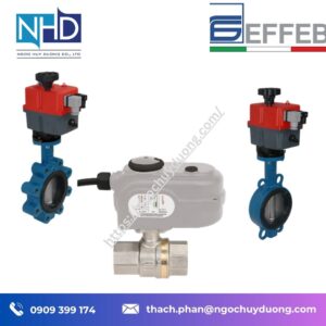 Tổng kho hàng sẵn Van EFFEBI điều khiển khí nén và điện – Chính hãng, giá tốt