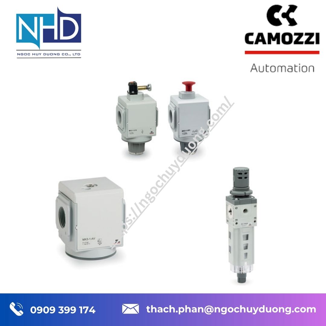 Tổng kho hàng sẵn Van điện từ Camozzi K8B chính hãng – COCQ đầy đủ Việt Nam